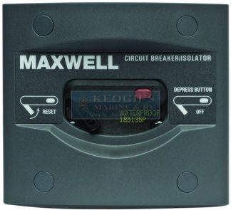 Maxwell 80Amp 12V / 24V Circuit Breaker Isolator Panel (P100790)