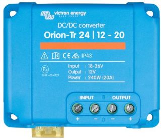 Victron ORION-Tr DC-DC Converter 24/12-30 - IP43 - Isolated - Adjustable Output 10-15V (ORI241240110)