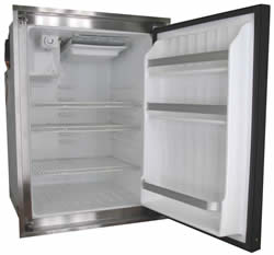 Nova Kool R5812 12-24 Volt 162L Marine Fridge - Single S/S Door - Suitable for Boats, Caravans, Motorhomes and RVs (R5812DC)