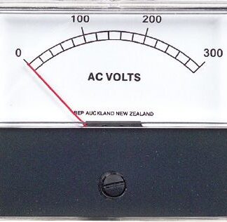 BEP Marinco AC Analog Metre Only - 0-300 VAC - Replacement Metre Only to Suit Contour Panels (113434 - SUR NO300ACV)